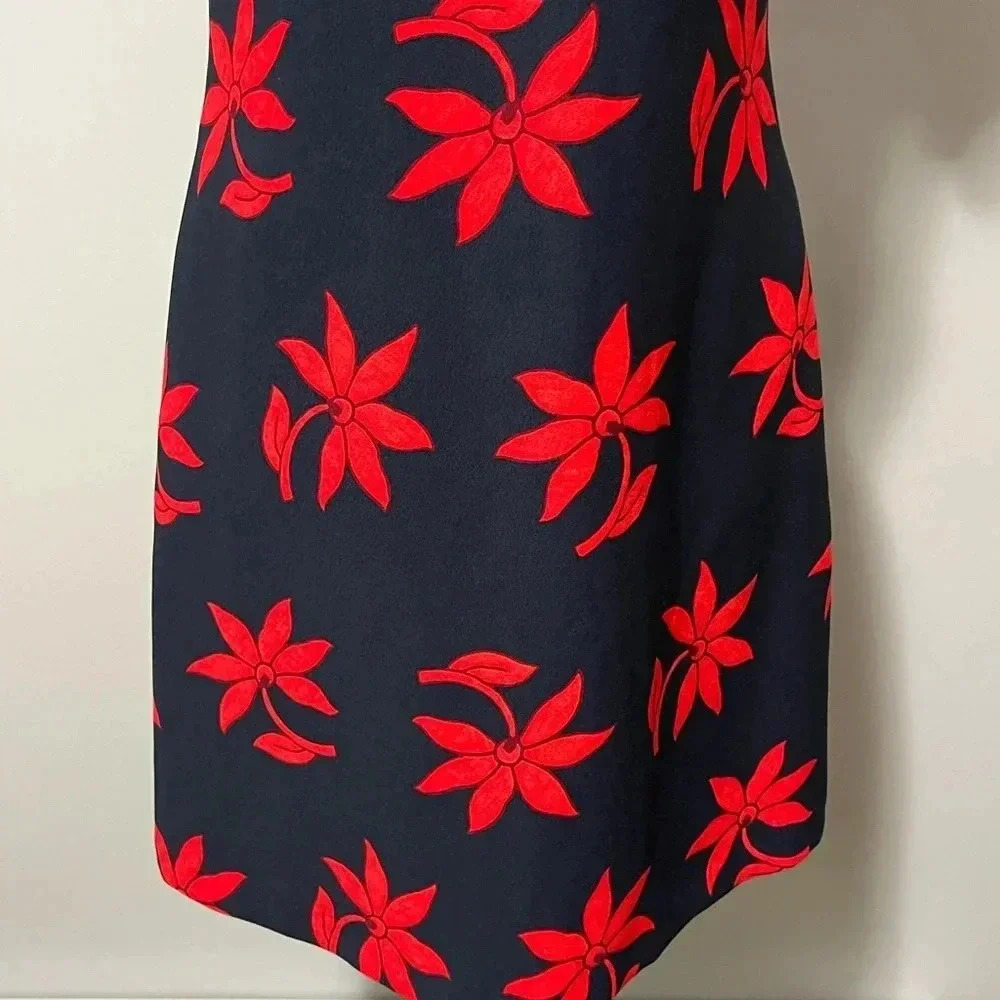 Banana Republic Short Sleeve Floral Print Midi Dress - Picture 8 of 14